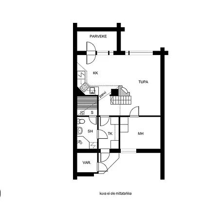 Ruka Loft Kuukkeli, 2 Lift Passes Included Nyaraló *