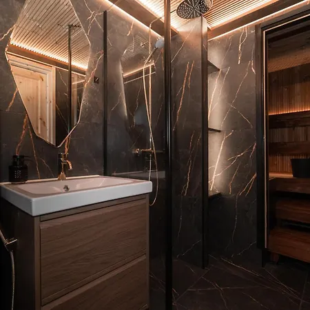 Ruka Loft Kuukkeli, 2 Lift Passes Included Ferienhaus