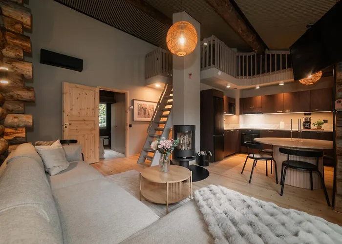 Ruka Loft Kuukkeli, 2 Lift Passes Included بيت للعطل